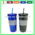 450ml double wall with straw Bling Bling mug